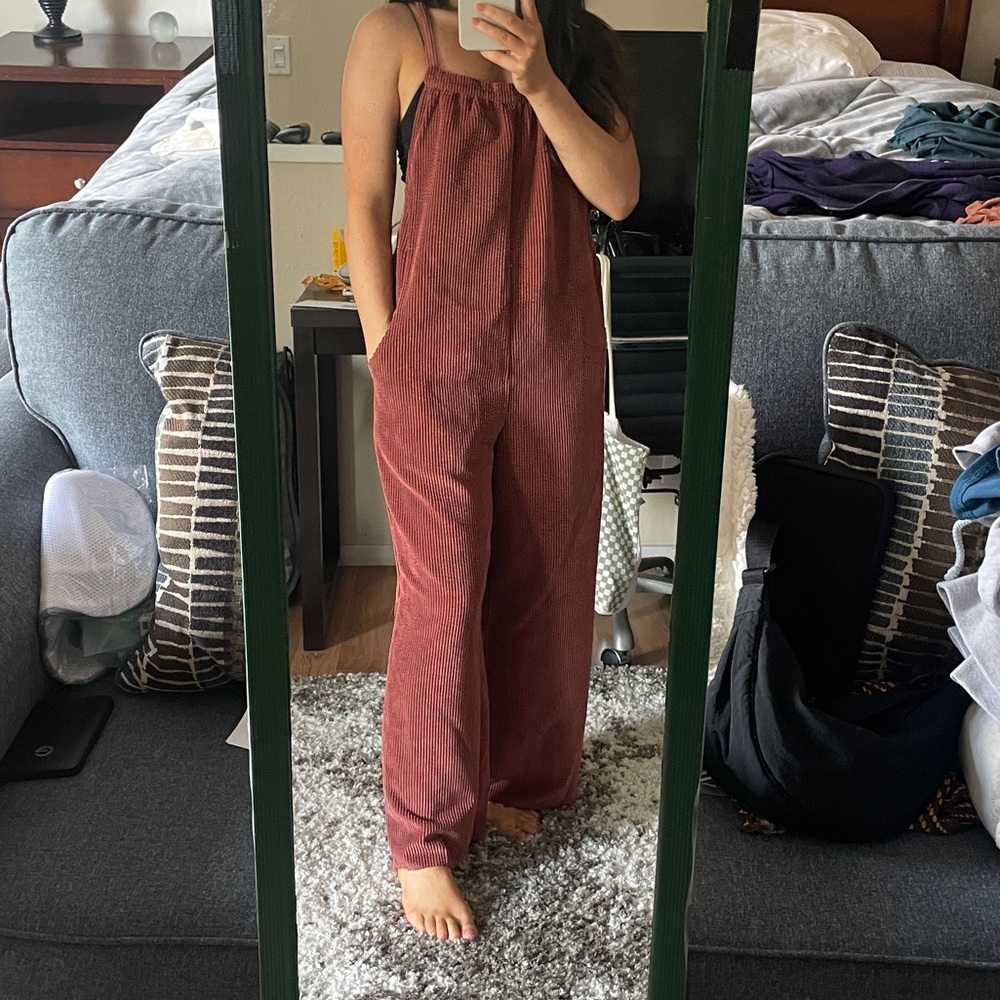Corduroy overalls